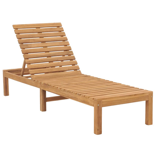 Espreguiçadeiras 2 pcs madeira de teca maciça