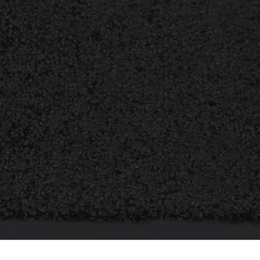 Tapete de porta 40x60 cm preto