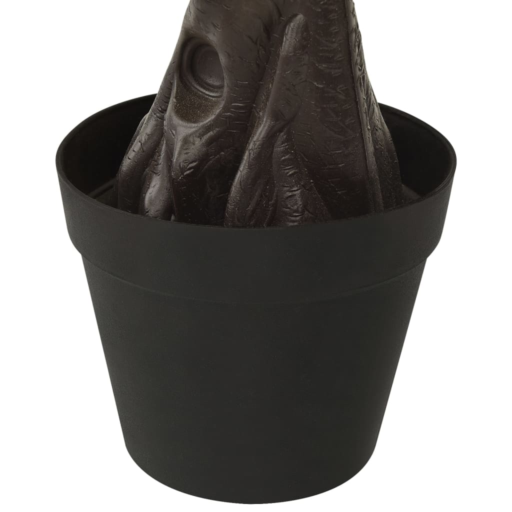 Bonsai pinus artificial com vaso 60 cm verde