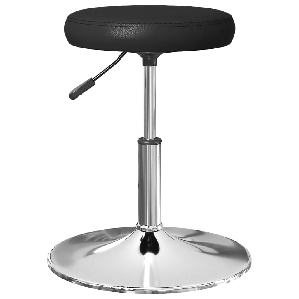 Cadeiras de jantar 2 pcs couro artificial preto