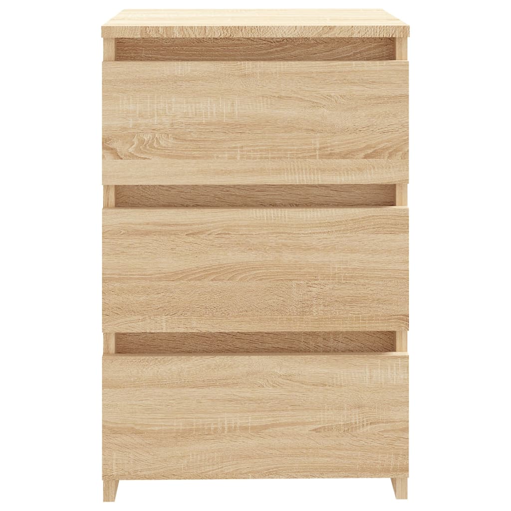 Mesa cabeceira 40x35x62,5 cm derivados madeira carvalho sonoma