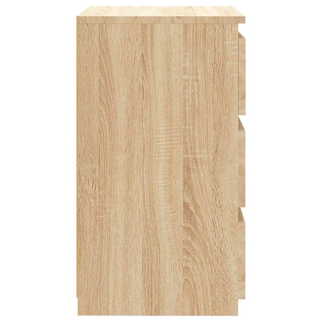 Mesa cabeceira 40x35x62,5 cm derivados madeira carvalho sonoma