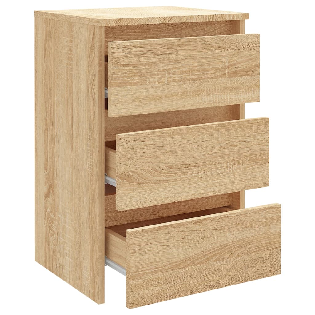 Mesa cabeceira 40x35x62,5 cm derivados madeira carvalho sonoma