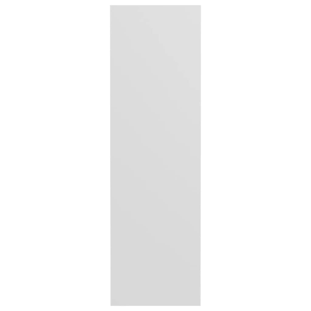 Sapateiras de parede 4 pcs derivados de madeira branco