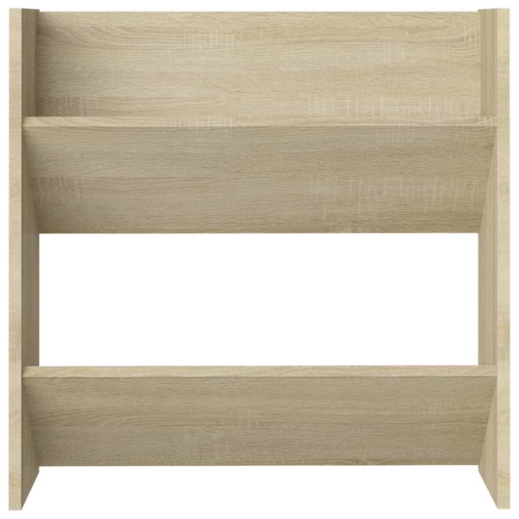 Sapateira de parede 60x18x60 cm contraplacado carvalho sonoma
