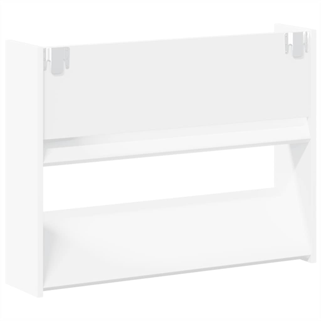 Sapateira de parede 80x18x60 cm derivados de madeira branco