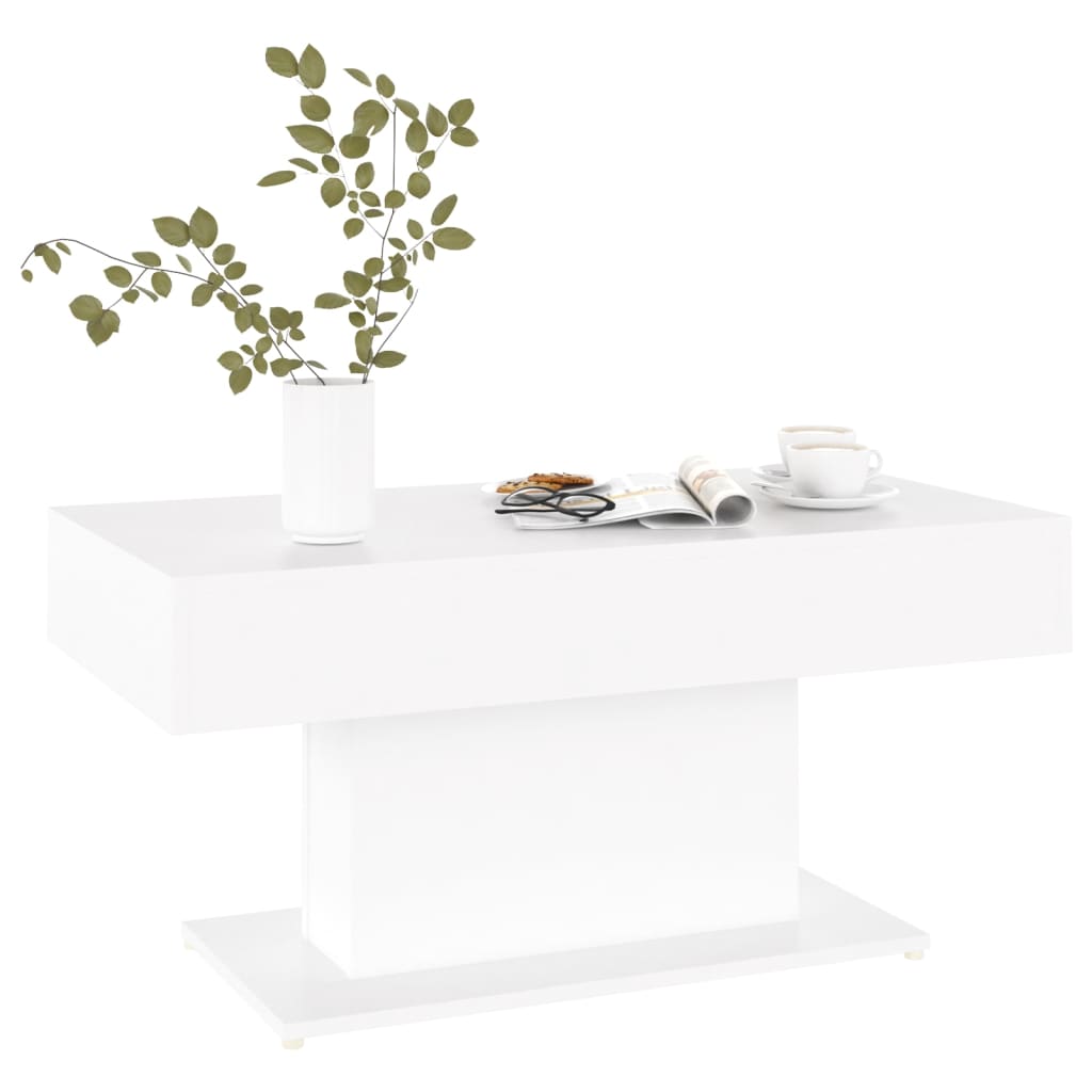 Mesa de centro 96x50x45 cm derivados de madeira branco