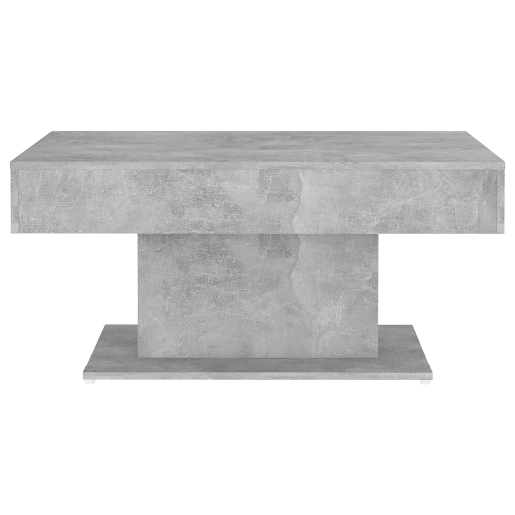 Mesa de centro 96x50x45 cm derivados madeira cinzento cimento