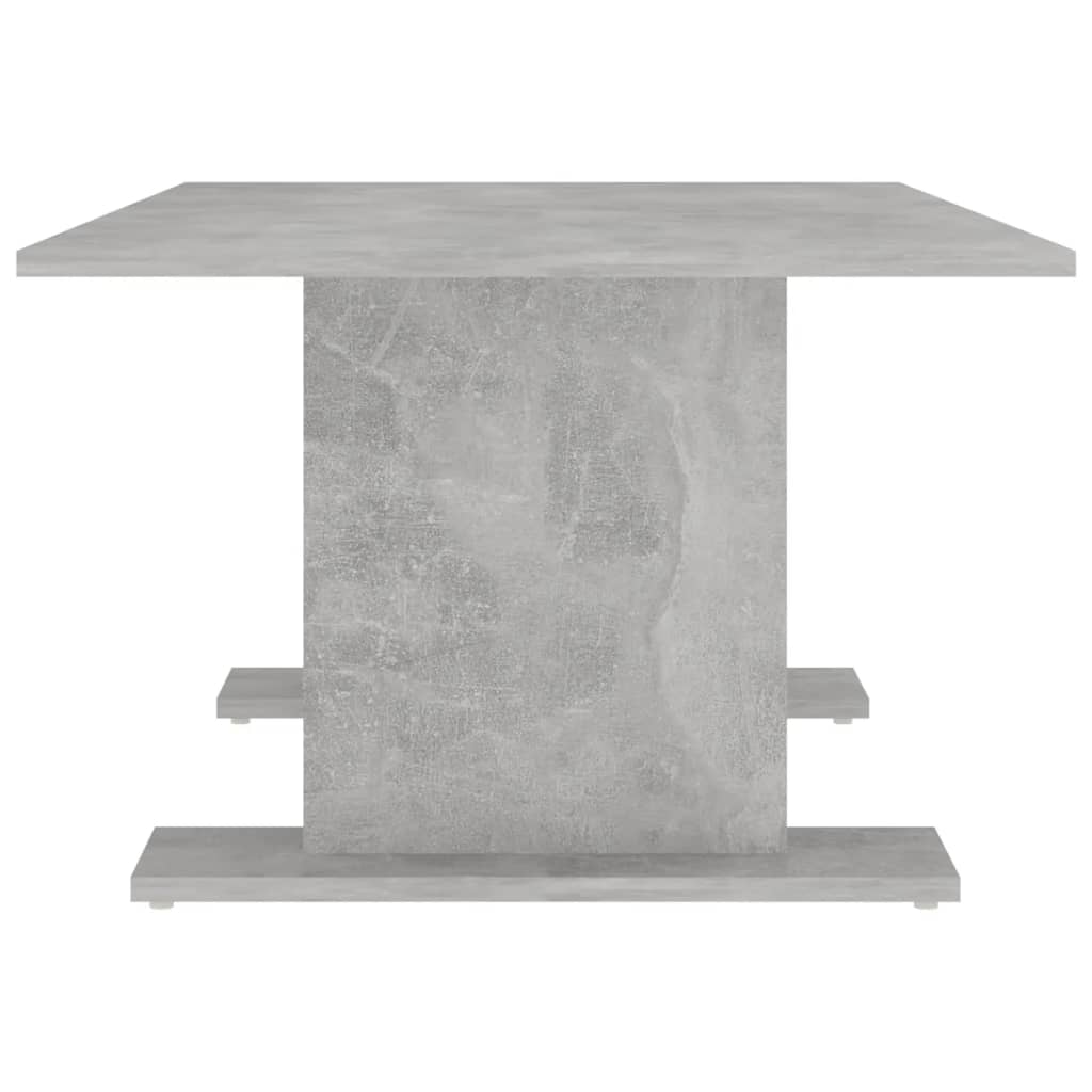 Mesa de centro 103,5x60x40 cm contraplacado cinzento cimento