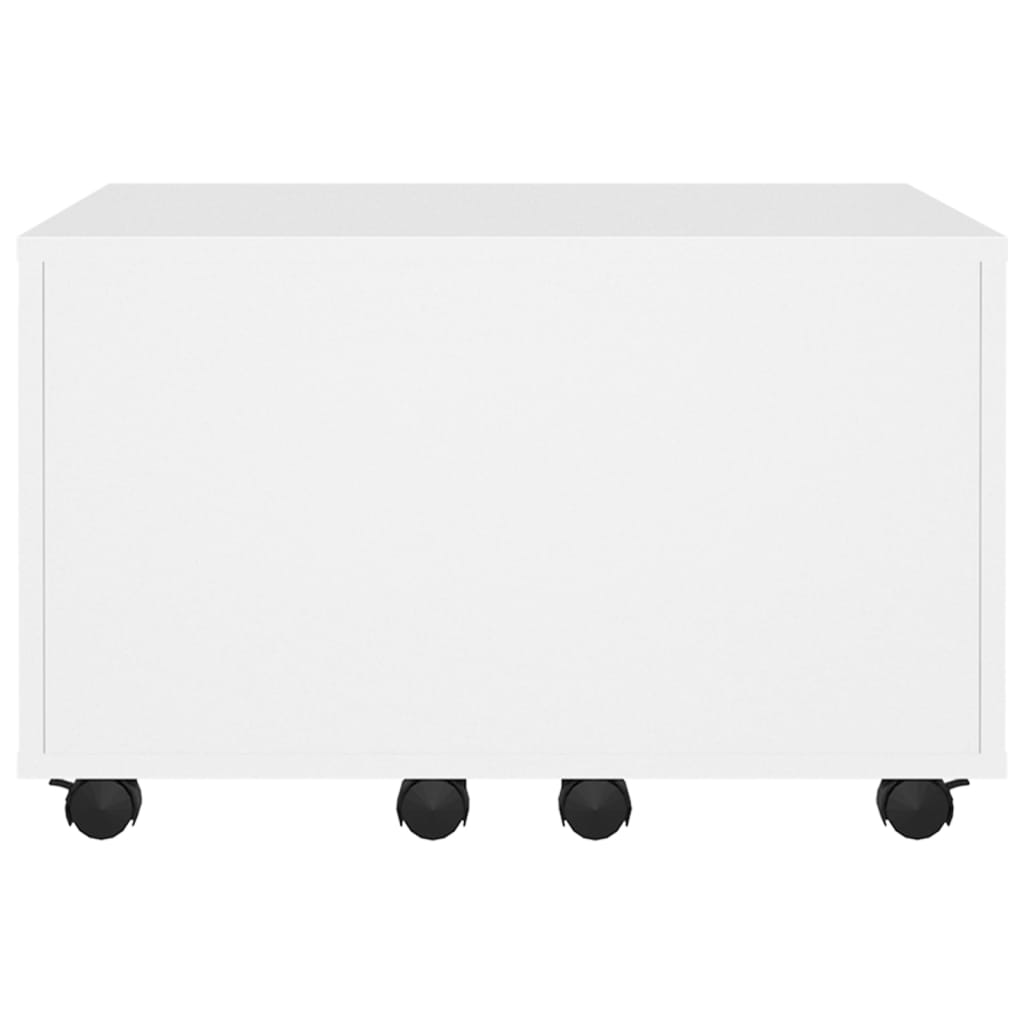 Mesa de centro 60x60x38 cm derivados de madeira branco