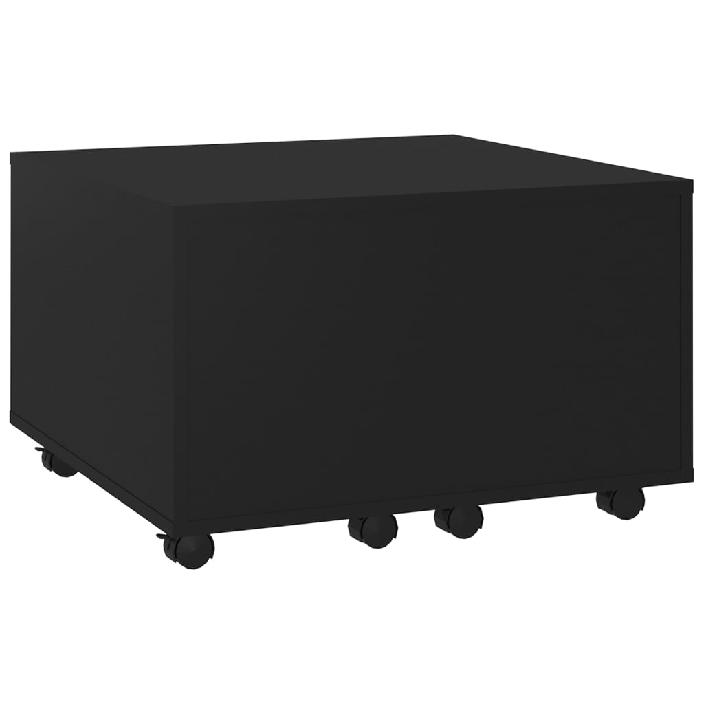 Mesa de centro 60x60x38 cm derivados de madeira preto