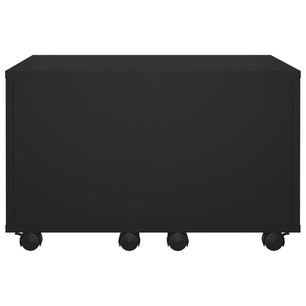 Mesa de centro 60x60x38 cm derivados de madeira preto