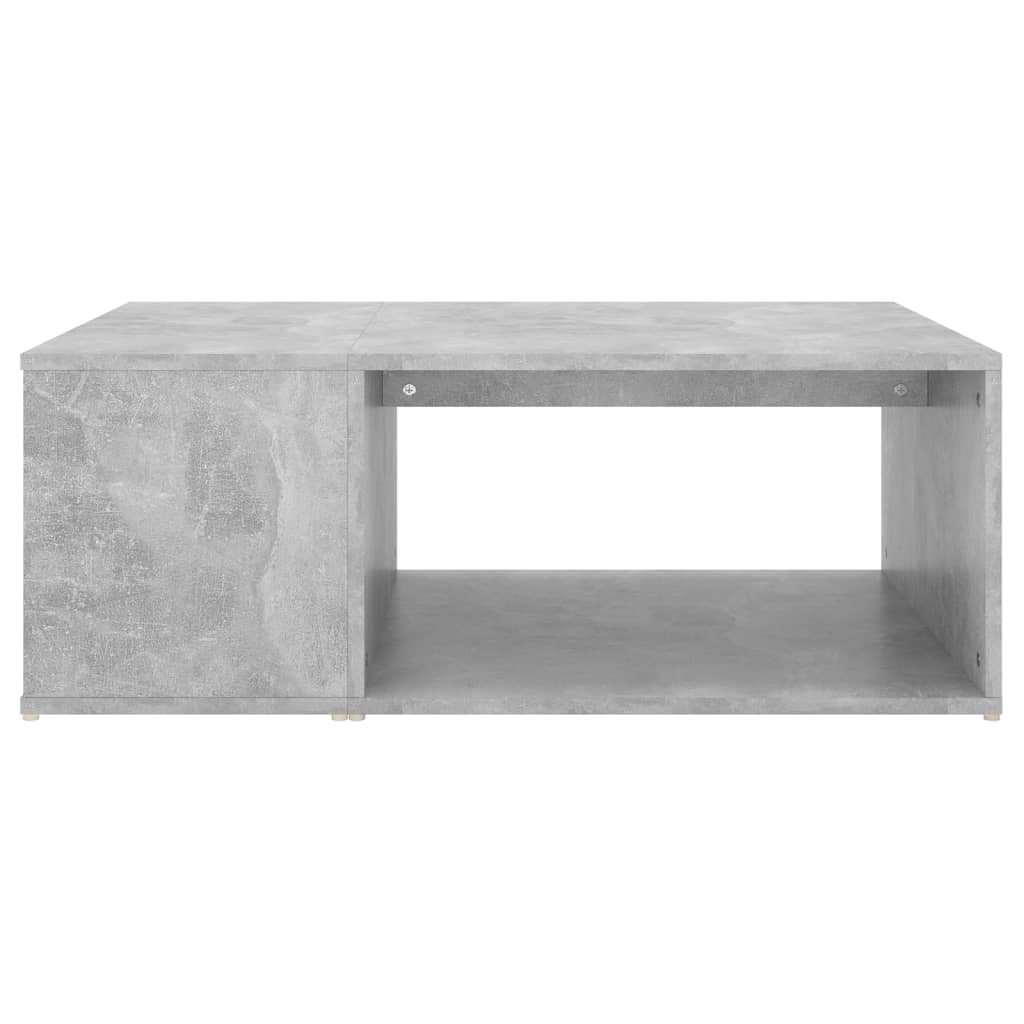 Mesa de centro 90x67x33 cm derivados madeira cinzento cimento