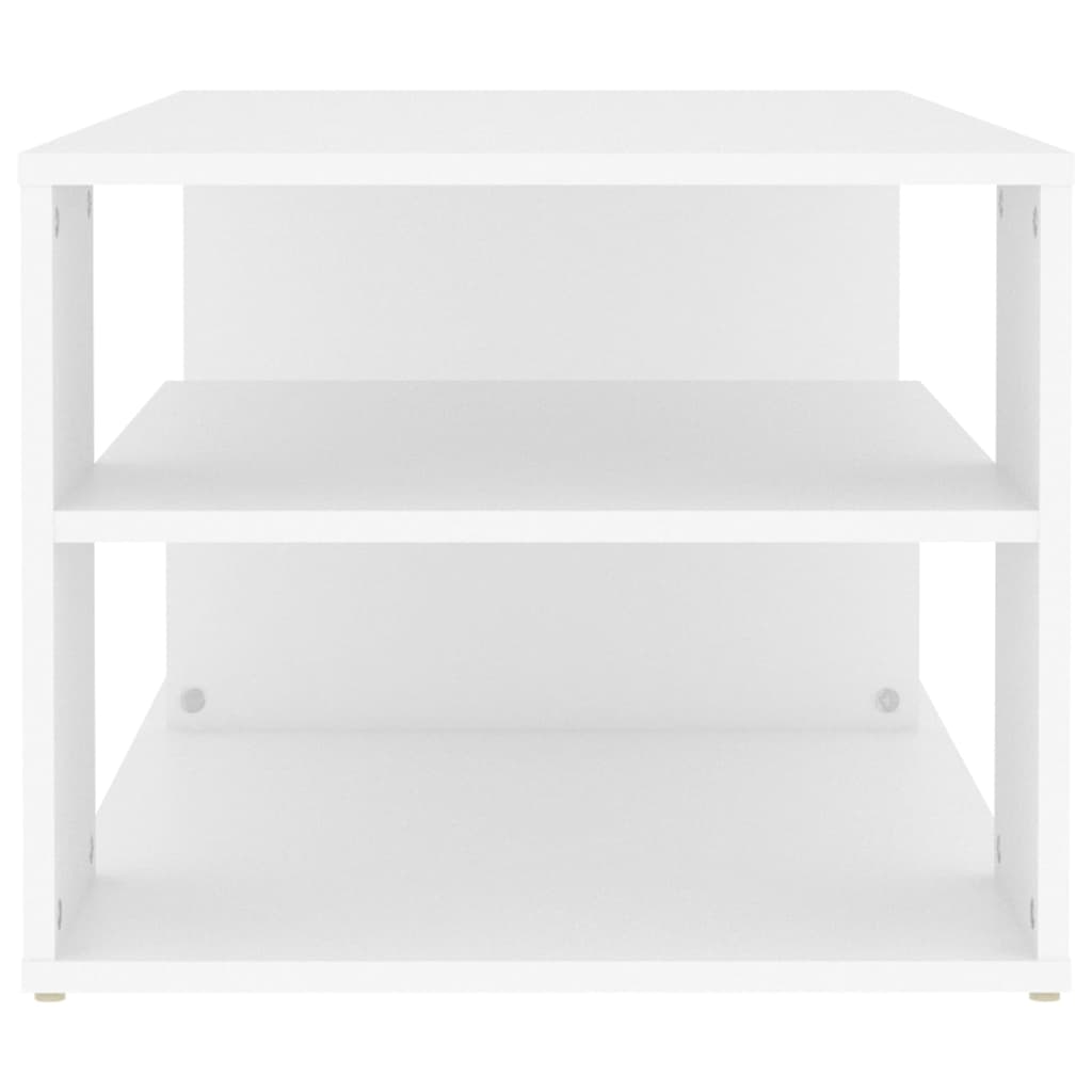 Mesa de centro 100x50x40 cm derivados de madeira branco