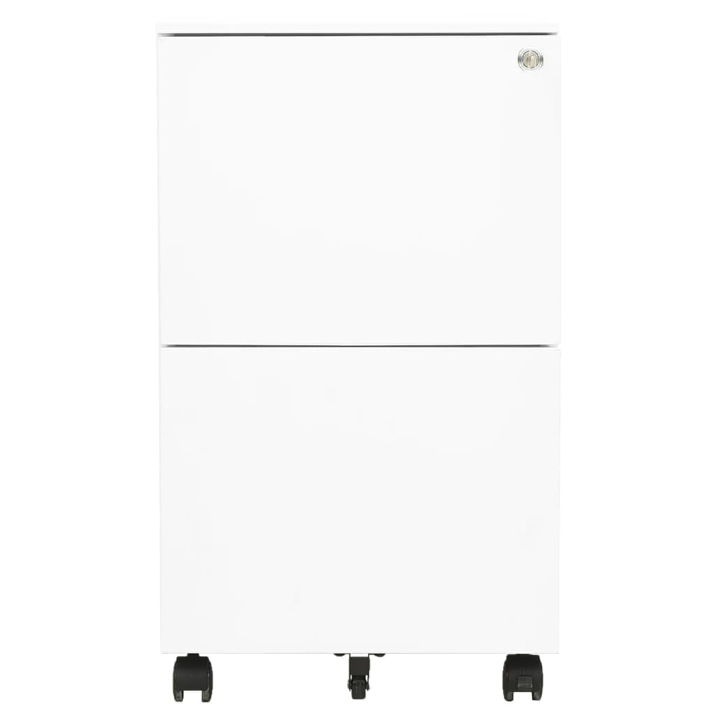 Arquivador móvel aço 39x45x67 cm branco