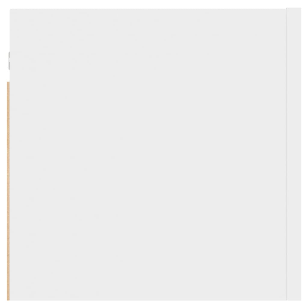 Mesas de cabeceira 2 pcs 30,5x30x30 cm derivados madeira branco