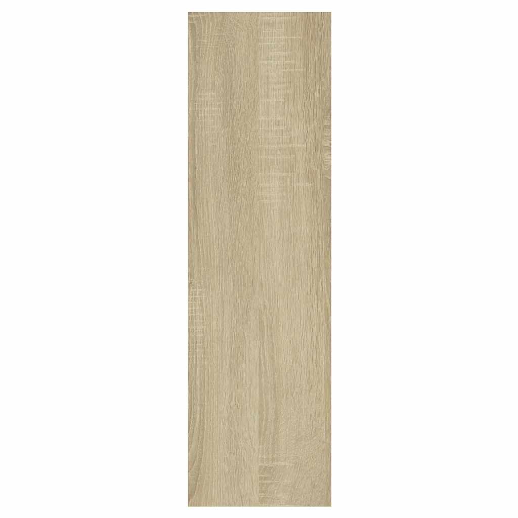 Estante de parede 75x16x55 cm contraplacado carvalho sonoma