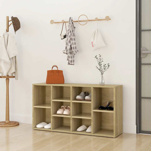 Sapateira 103x30x55 cm contraplacado carvalho sonoma