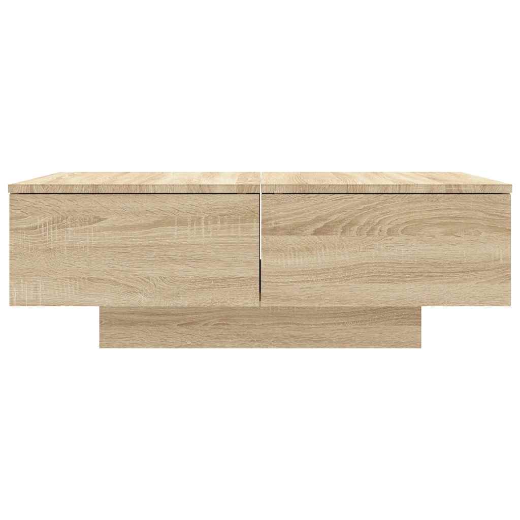 Mesa de centro 90x60x31 cm derivados de madeira carvalho sonoma