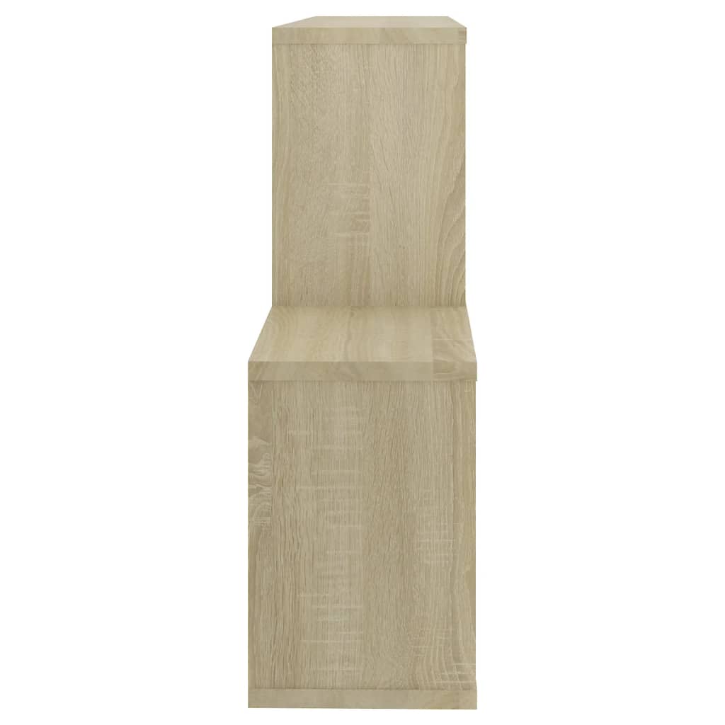 Estante de parede 100x18x53 cm deriv. madeira carvalho sonoma