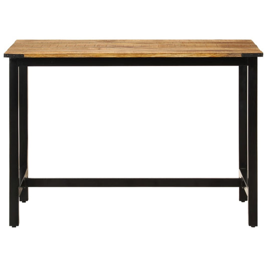 Mesa de jantar 110x60x76 cm madeira de mangueira maciça