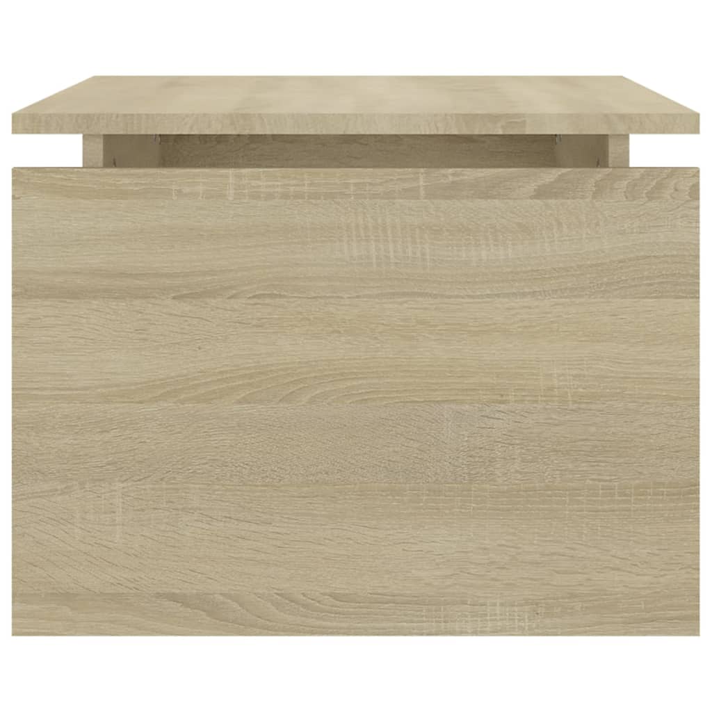 Mesa de centro 68x50x38 cm derivados de madeira carvalho sonoma