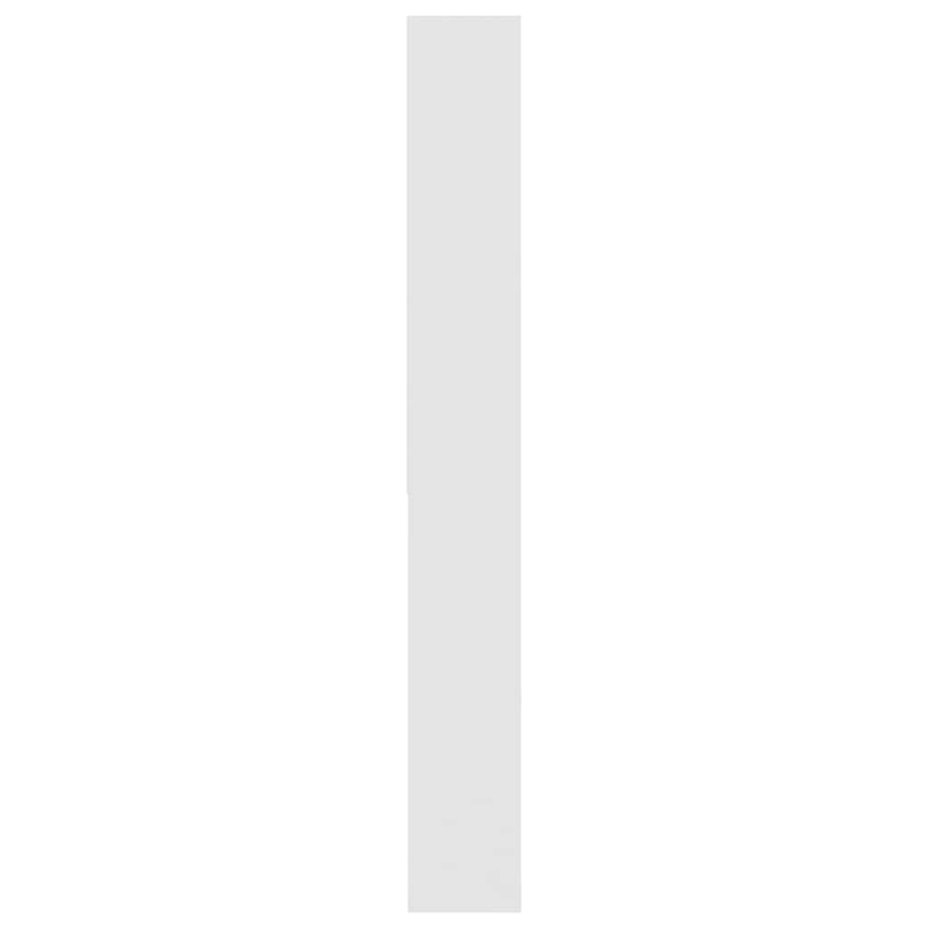 Armário para máquina de lavar roupa 64x24x190 cm branco
