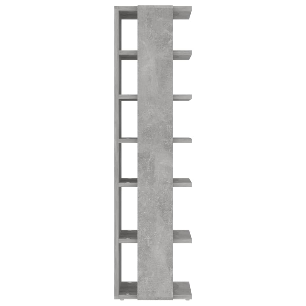 Sapateira 27,5x27x102 cm derivados de madeira cinzento cimento