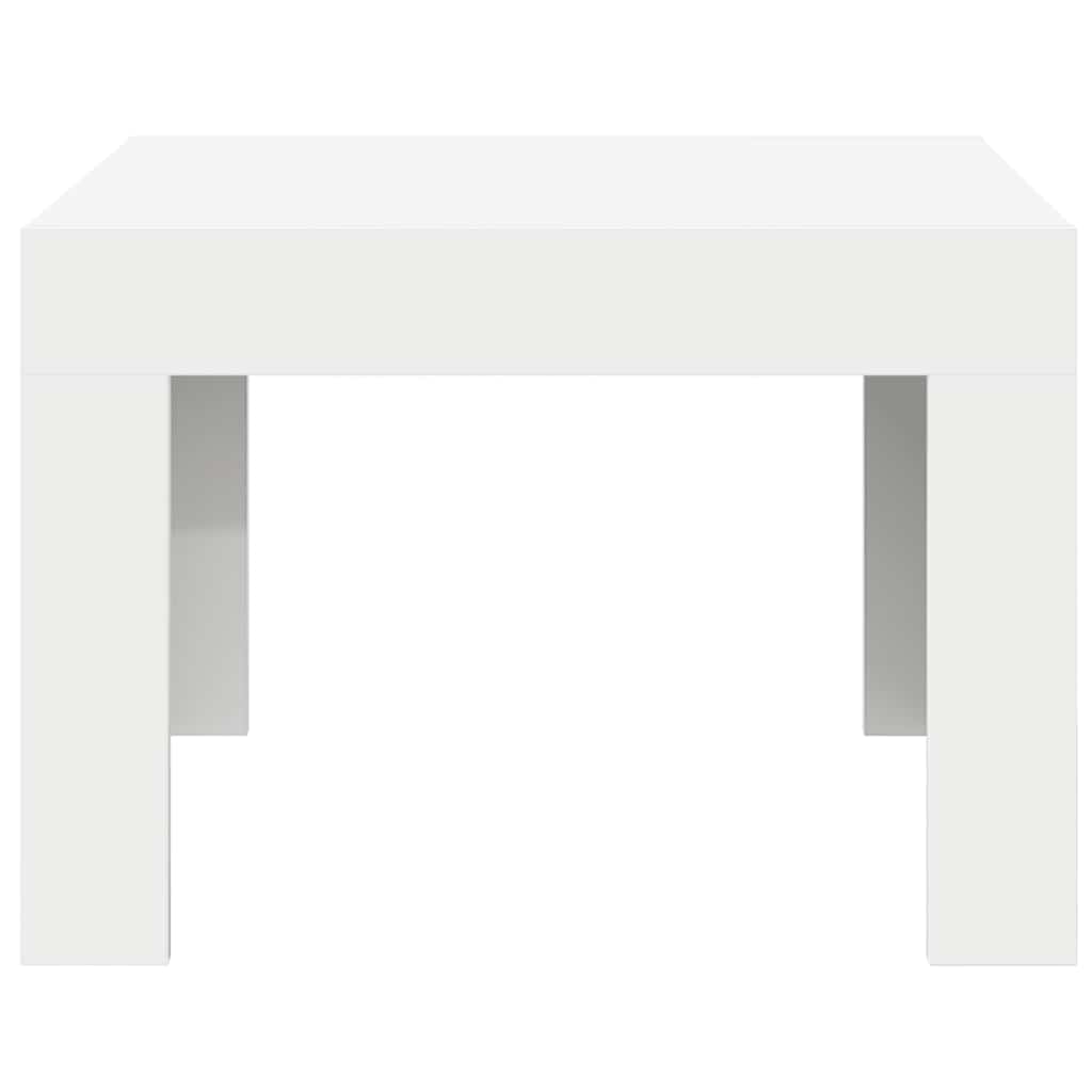 Mesa de centro 50x50x35 cm derivados madeira branco
