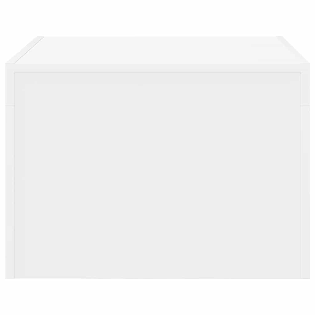 Mesa de centro 50x50x35 cm derivados madeira branco