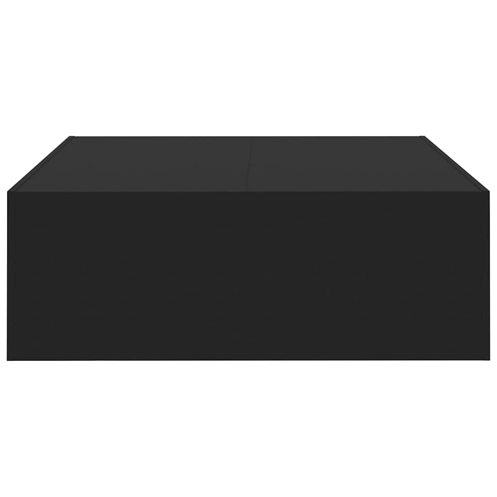 Mesa de centro 100x100x35 cm derivados de madeira preto