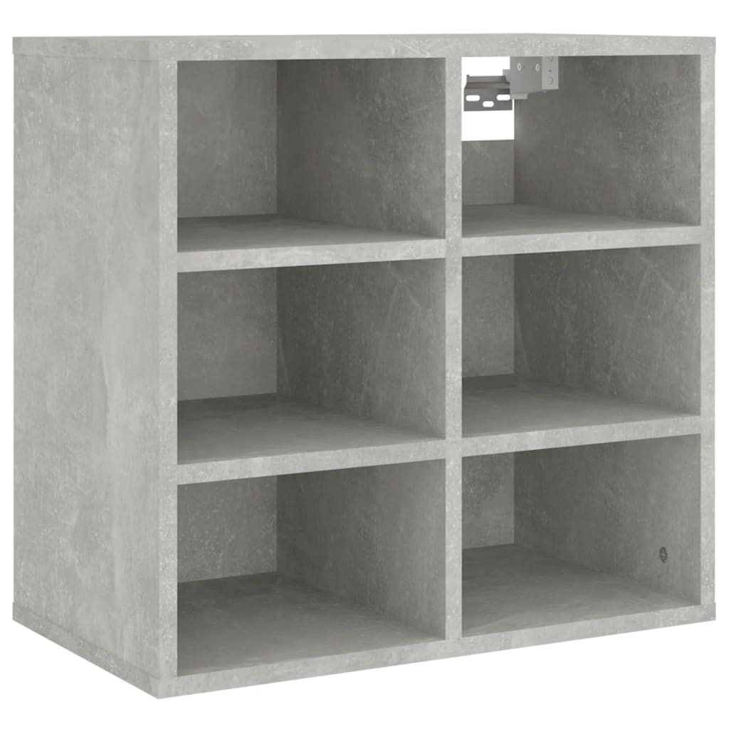 Sapateira 52,5x30x50 cm cor Concreto Cinza