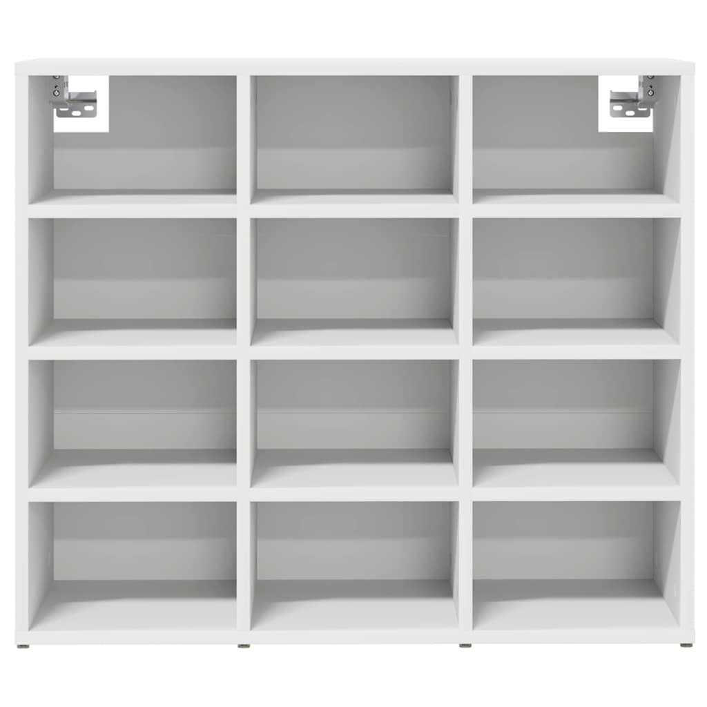 Armário para sapatos com prateleira Branco 77.5 x 30 x 67 cm