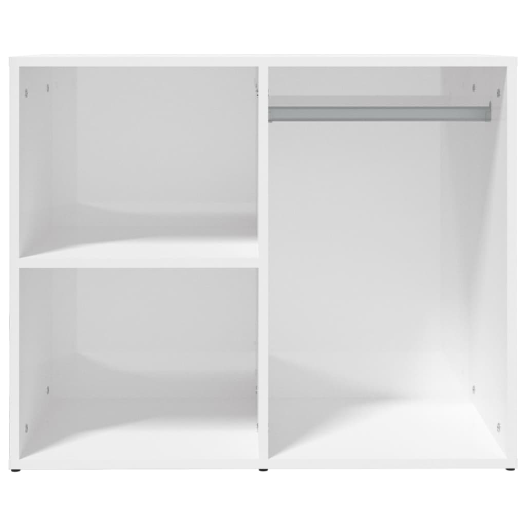 Toucador 80x40x65 cm derivados de madeira Branco brilhante