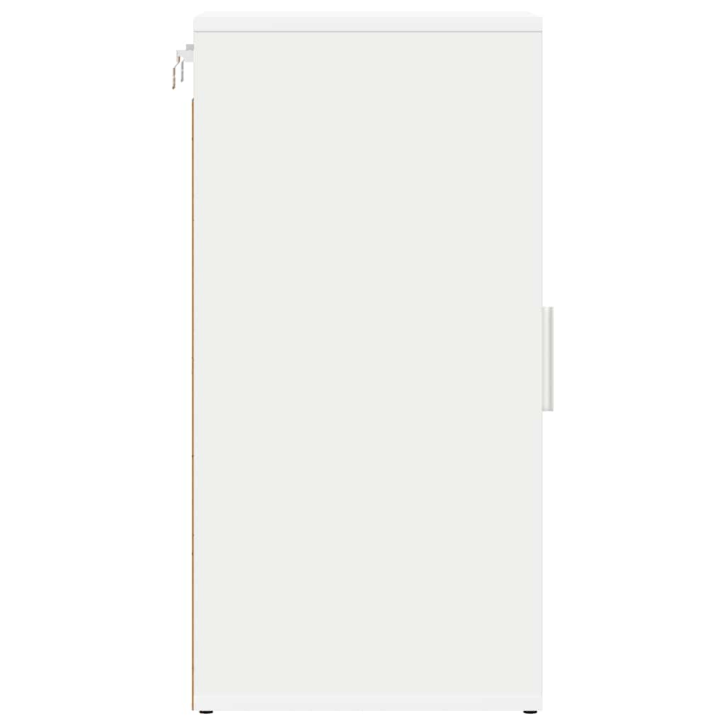 Sapateiras 2 pcs 32x35x70 cm contraplacado branco