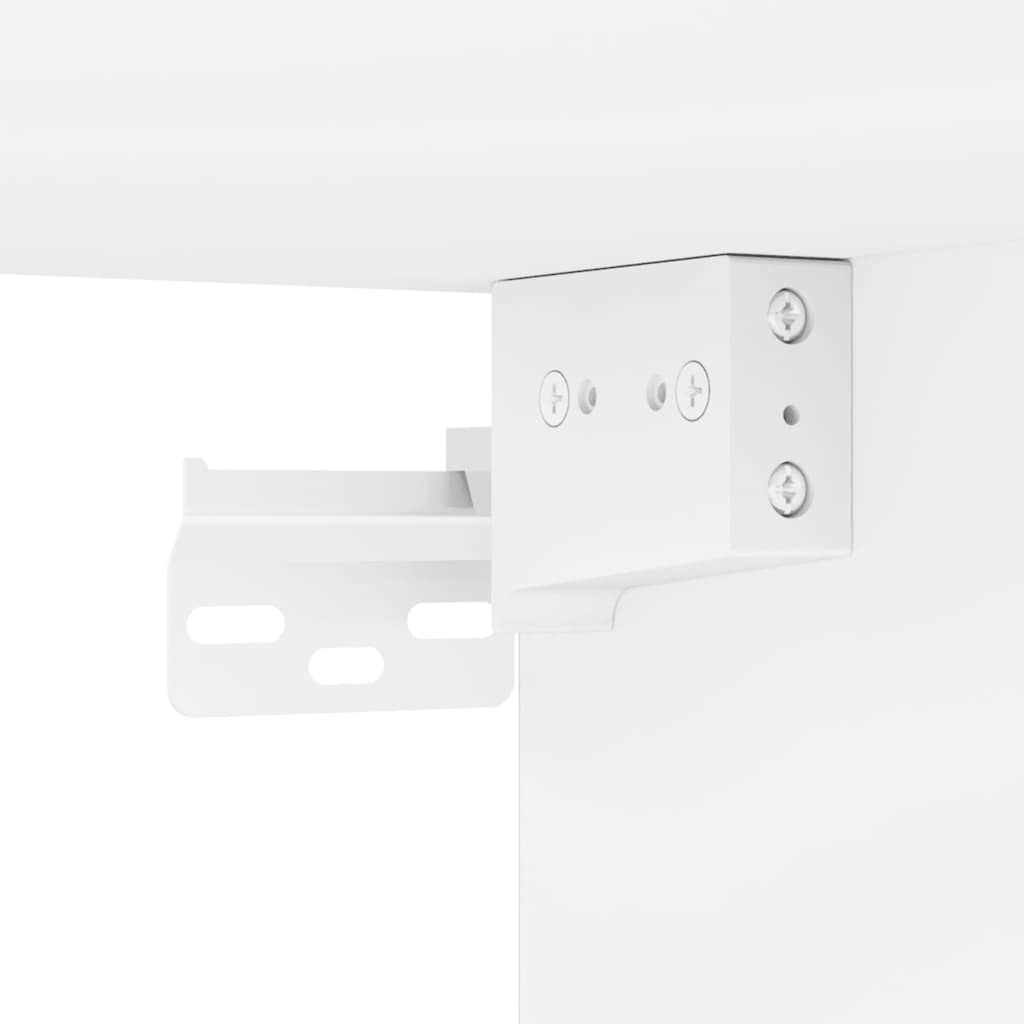 Sapateiras 2 pcs 32x35x70 cm contraplacado branco