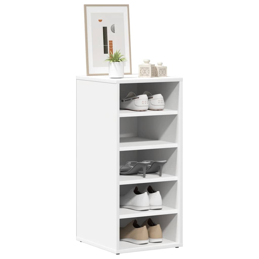 Sapateiras 2 pcs 31,5x35x70 cm derivados de madeira branco