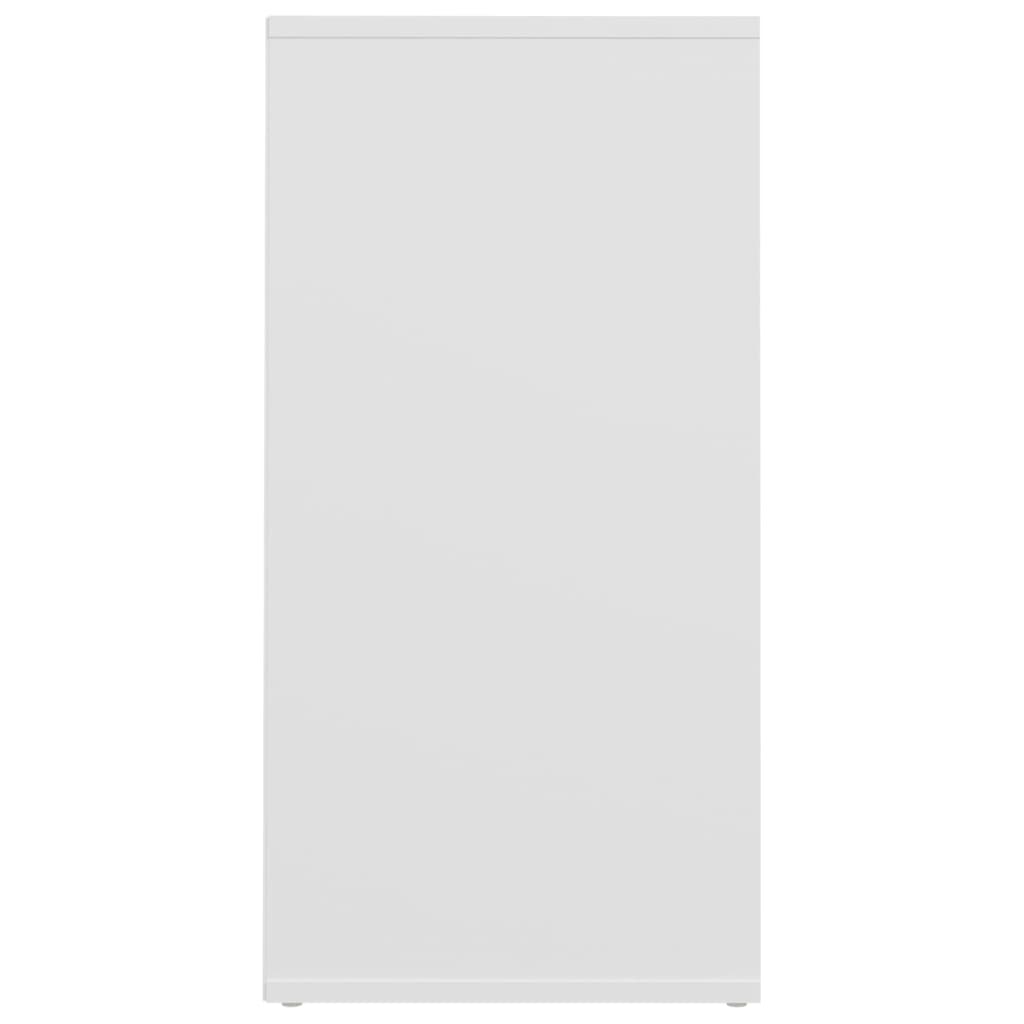 Sapateiras 2 pcs 31,5x35x70 cm derivados de madeira branco
