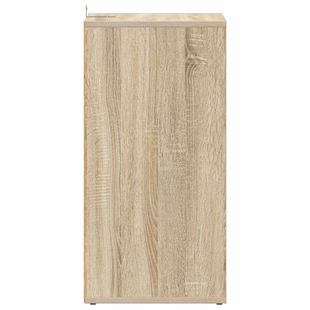 Sapateiras 2pcs derivados de madeira carvalho sonoma