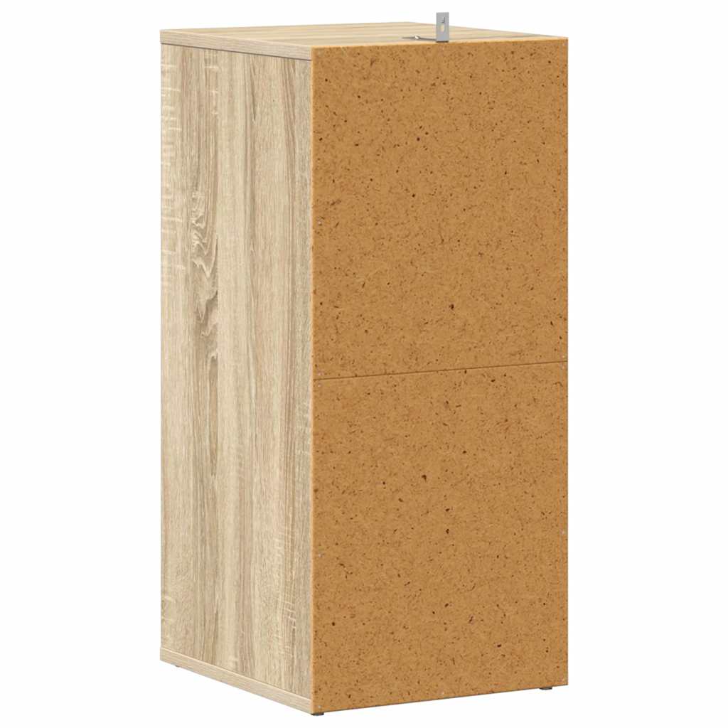 Sapateiras 2pcs derivados de madeira carvalho sonoma