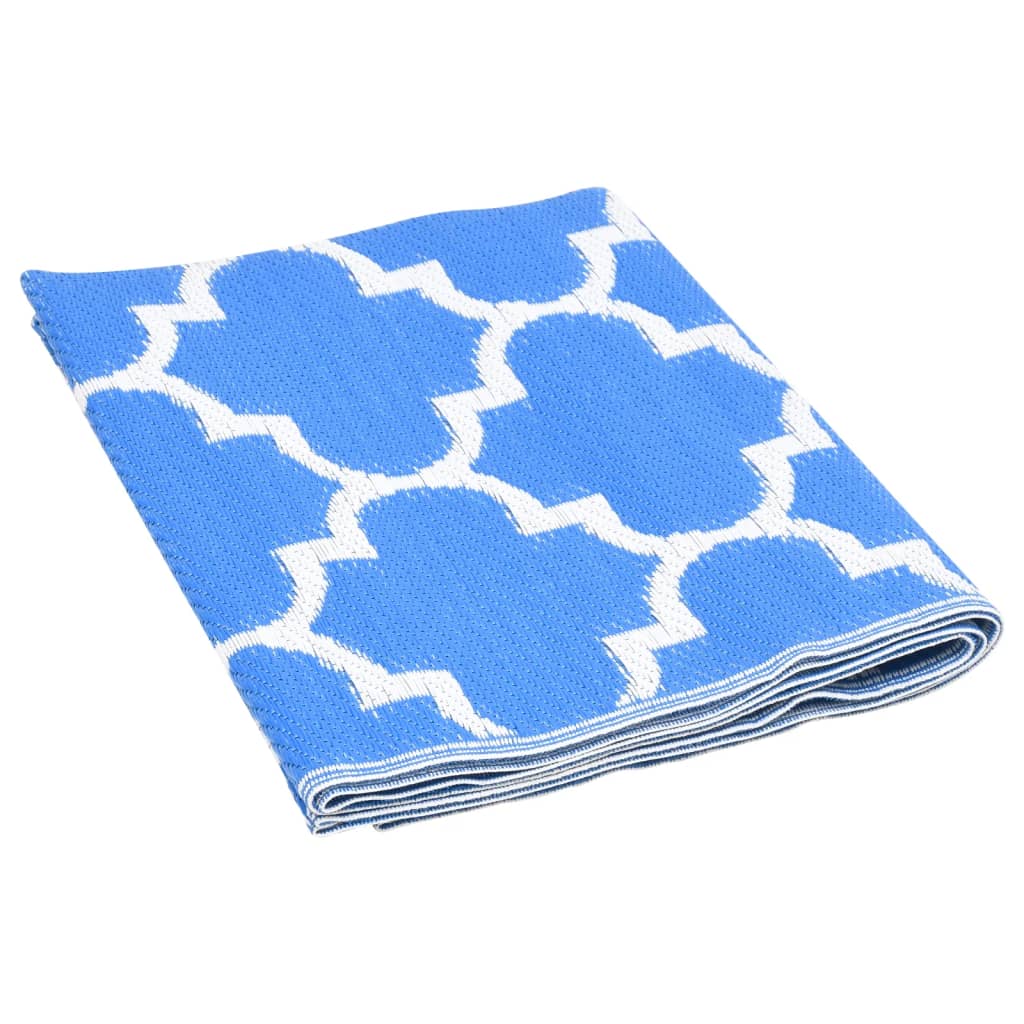 Tapete de exterior 120x180 cm ARAKIL PP azul