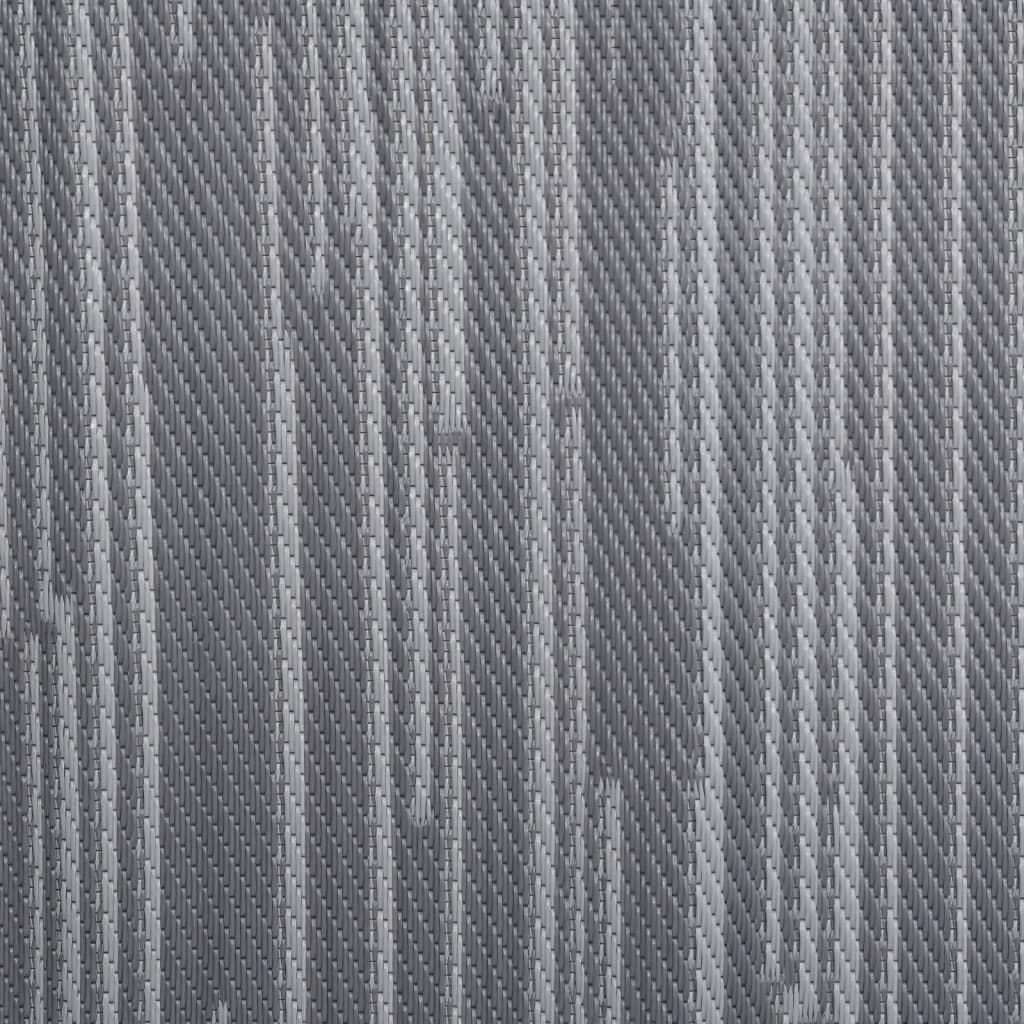Tapete de exterior 140x200 cm ARAKIL PP antracite