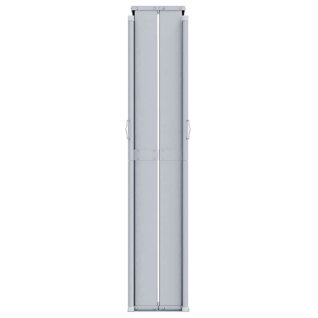 Toldo lateral retrátil 180x600 cm azul