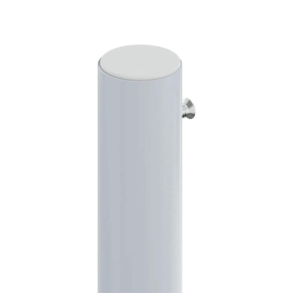 Toldo lateral retrátil 180x600 cm vermelho