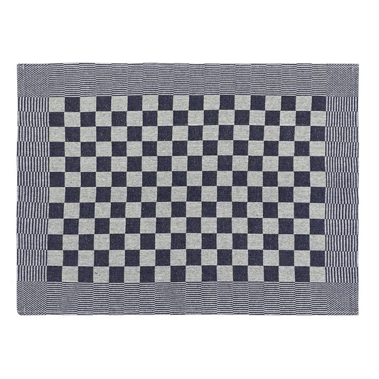 Panos de cozinha 20 pcs 50x70 cm algodão azul e branco