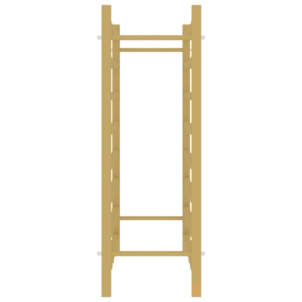 Garrafeira para 48 garrafas metal dourado