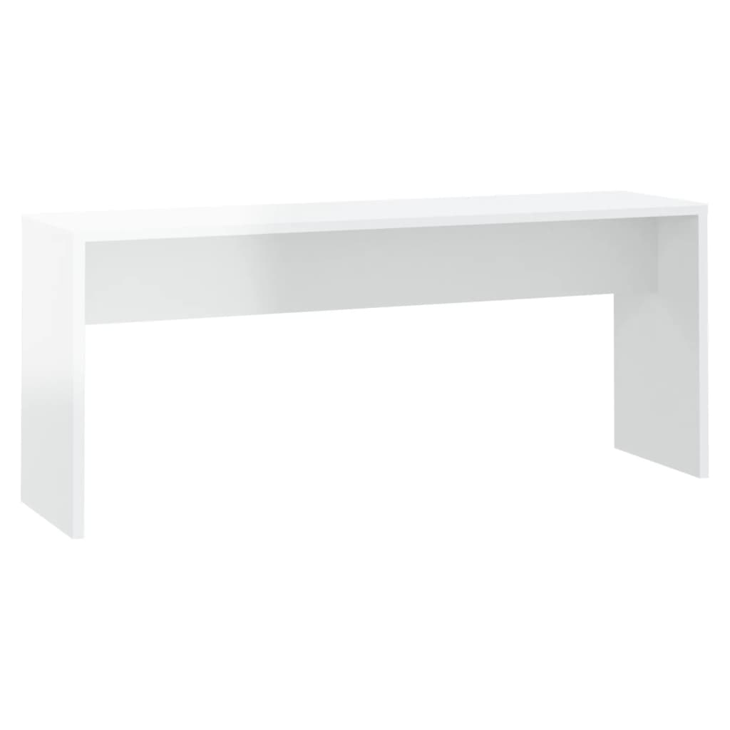 3 pcs conjunto de jantar derivados de madeira branco brilhante