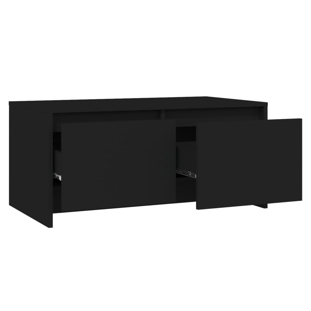Mesa de centro 90x50x41,5 cm derivados de madeira preto