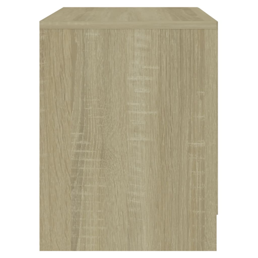 Mesa de cabeceira 2 pcs derivados de madeira carvalho sonoma
