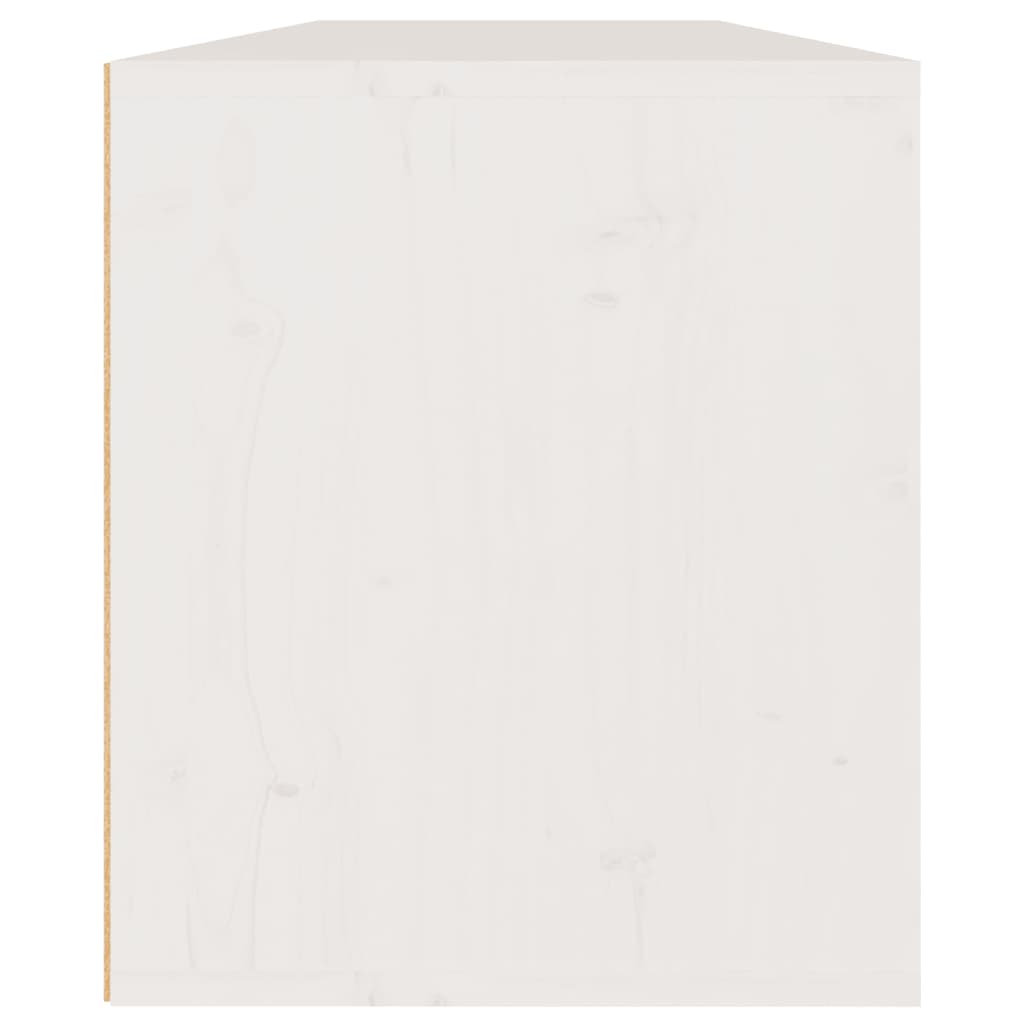 Armários de parede 2 pcs 60x30x35 cm pinho maciço branco